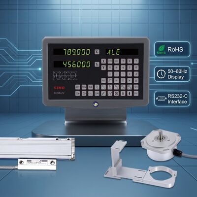 Bom preço Sistema DRO de leitura digital SINO, compatível com a RoHS, ecrã LED de 5060Hz, interface de comunicação RS232-C on-line