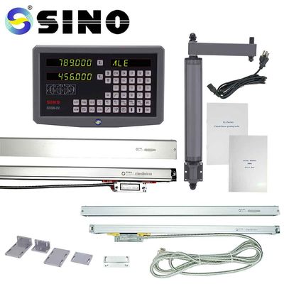 Bom preço Definição 0.005mm da linha central da máquina DRO 2 do torno do diodo emissor de luz do metal 100V-240V on-line