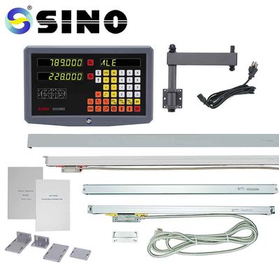 Bom preço Linha central dos sistemas de medição dois da máquina DRO do torno do tamanho da exposição de diodo emissor de luz grande on-line