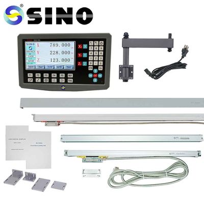 Bom preço Grande 2 linha central manual de TFT DRO Kit For Lathe 3M Grating Rulers on-line