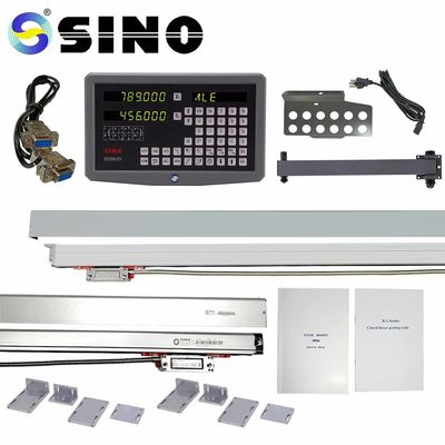 Bom preço Duas sinal da onda quadrada de Readout de máquina de perfuração DRO do diodo emissor de luz do metal dos machados Digitas on-line