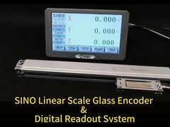 SINO Sensor de vidro de escala linear de 3 eixos DRO Display de leitura digital para fresagem CNC